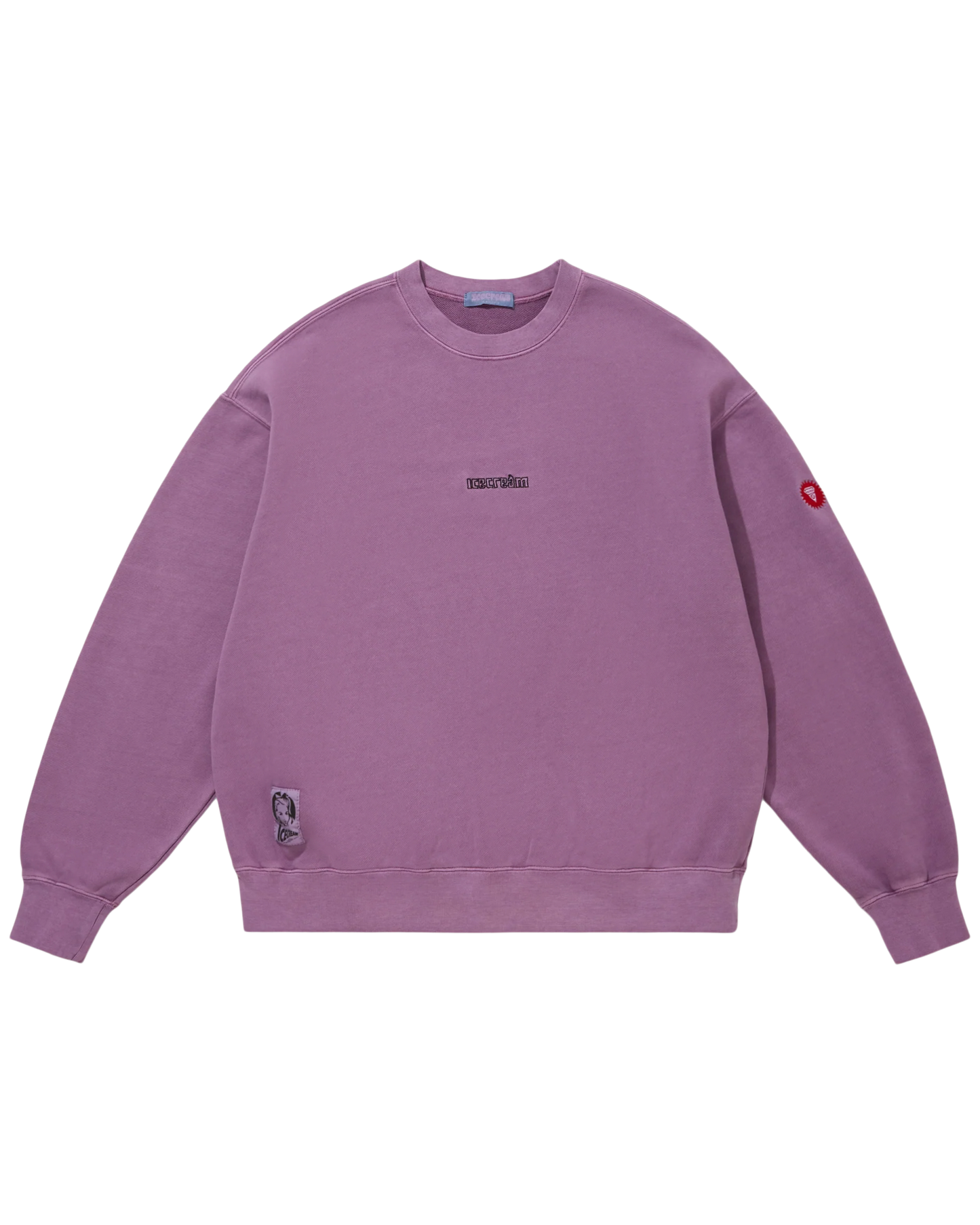 Overdyed Sweatshirt Running Dog