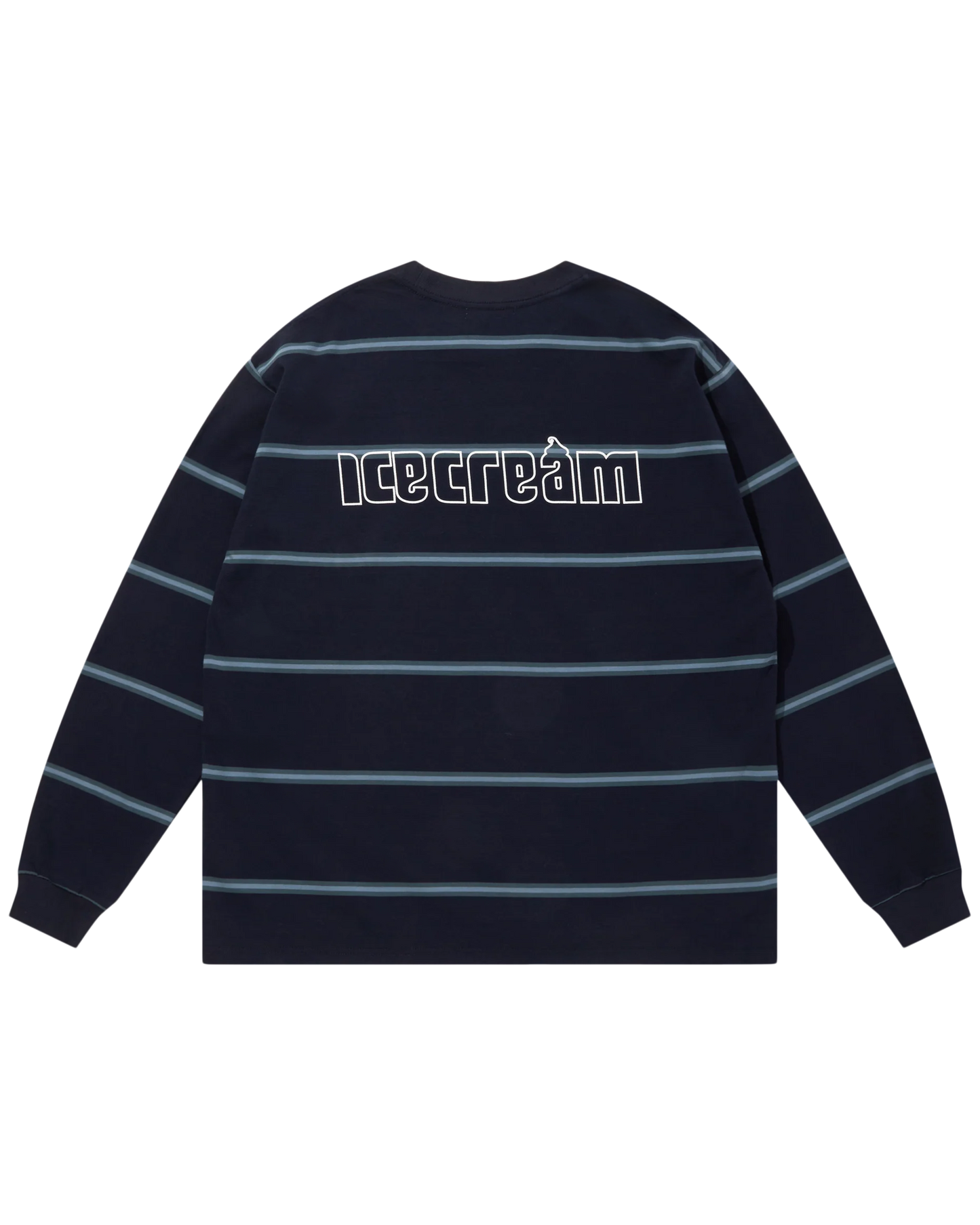 Cotton Border LS T-Shirt