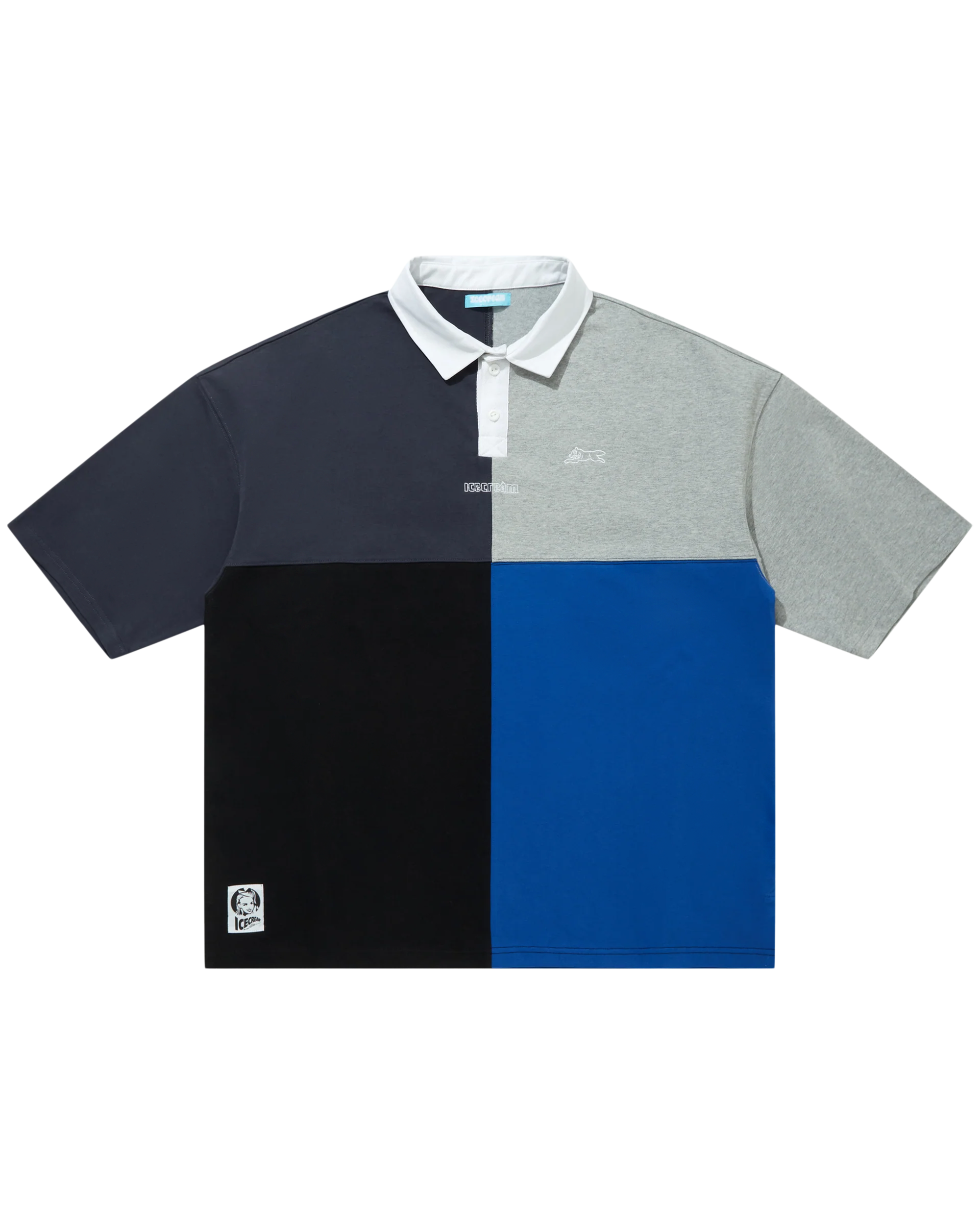 Oversized Embroidery Logo Crazy Rugby Shirt – Billionaire Boys Club