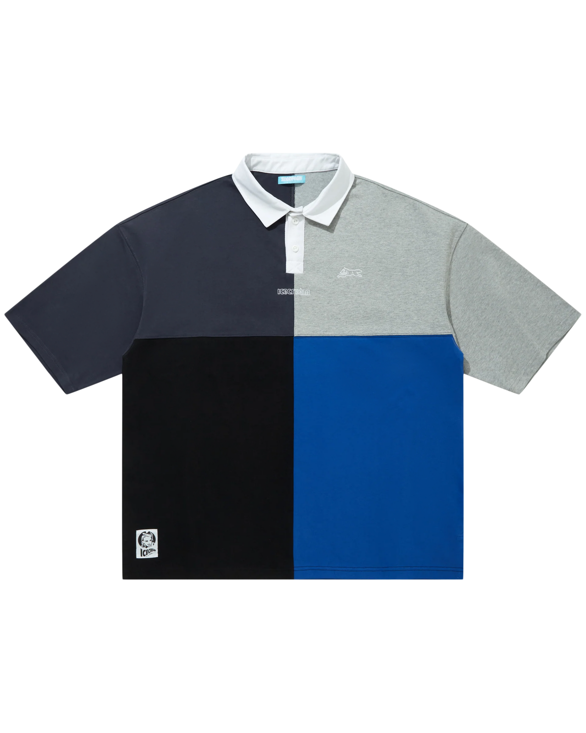 Oversized Embroidery Logo Crazy Rugby Shirt – Billionaire Boys Club