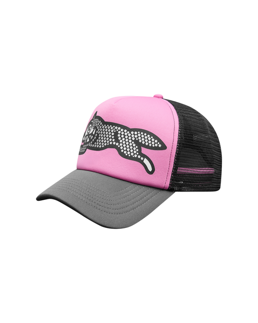 Glitter Running Dog Trucker Cap