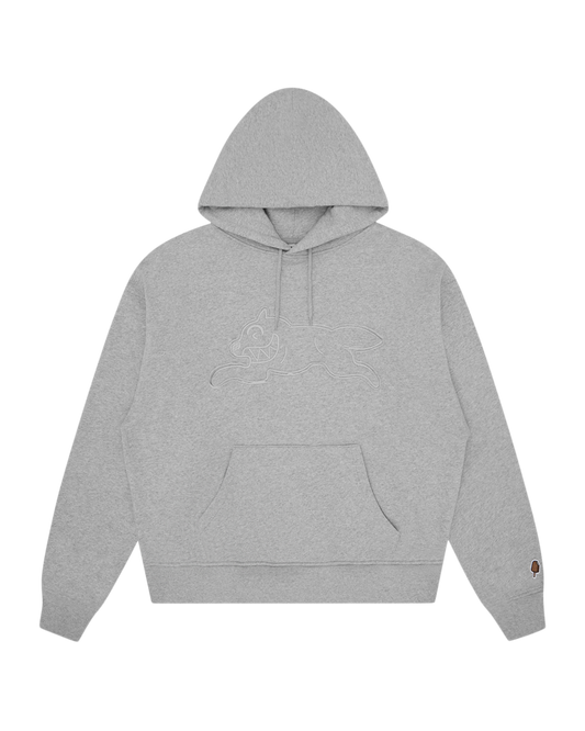 Applique Running Dog Popover Hood