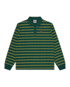 Running Dog Striped Rugby Shirt