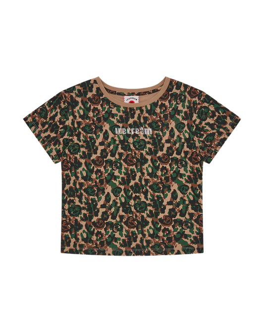 Womens Crystal Soft Serve Baby Tee