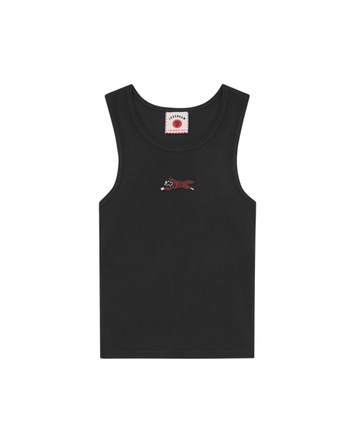 Womens Beaded Running Dog Ribbed Vest Top – Billionaire Boys