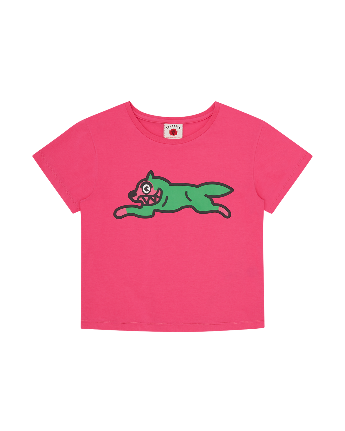 Womens Running Dog Baby Tee