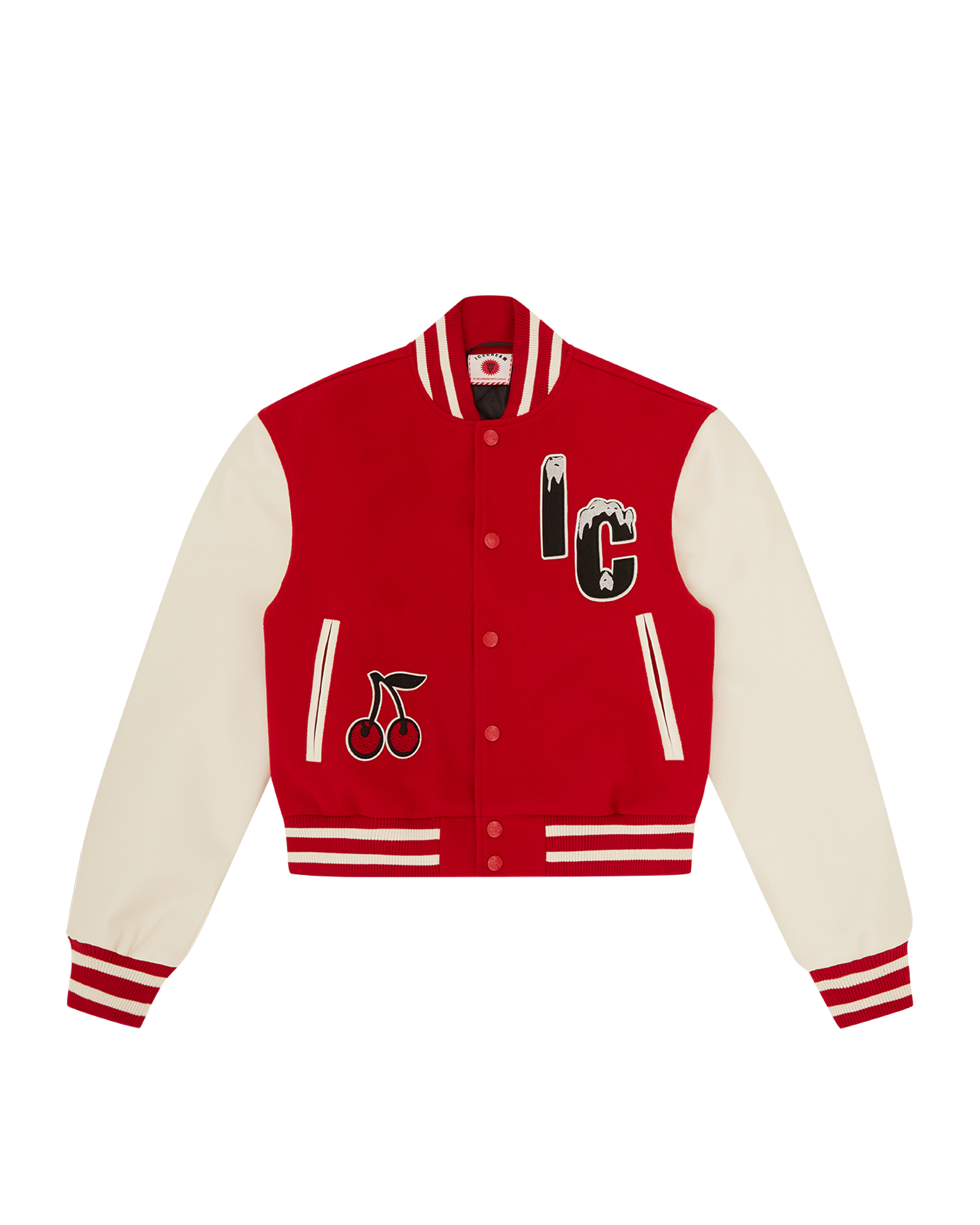 Womens Cherry Varsity Jacket – Billionaire Boys Club