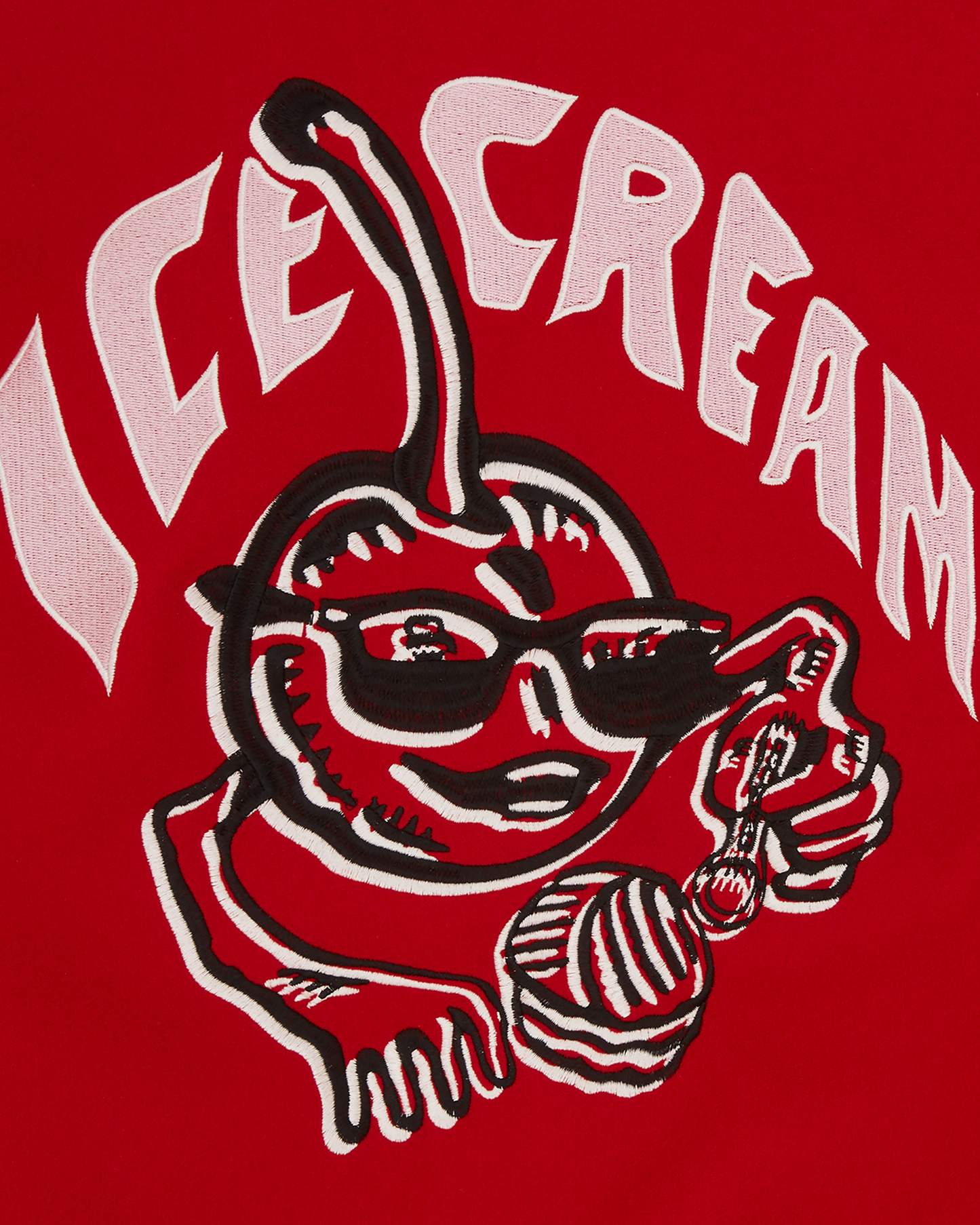 Womens Cherry Varsity Jacket