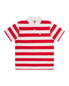 Womens Popsicle Striped Polo Shirt