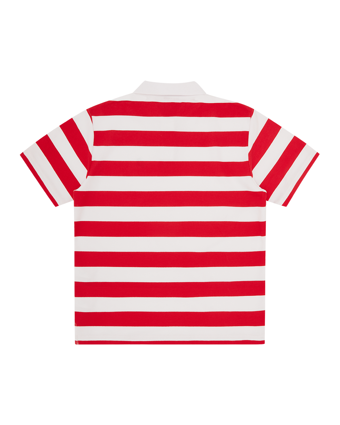 Womens Popsicle Striped Polo Shirt