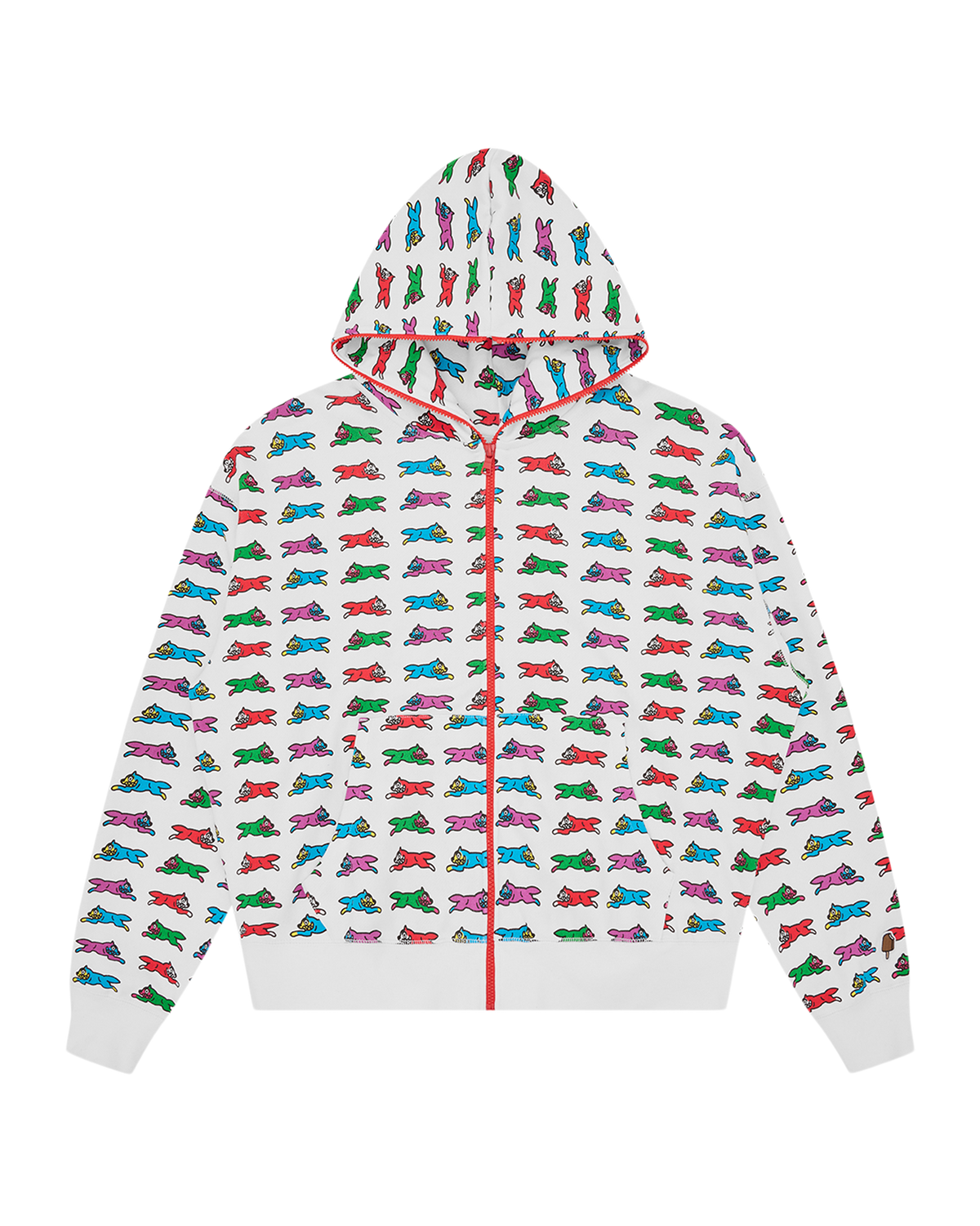 Repeat Running Dog Zip Through Hood