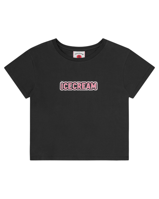 Womens Glitter Baby Tee