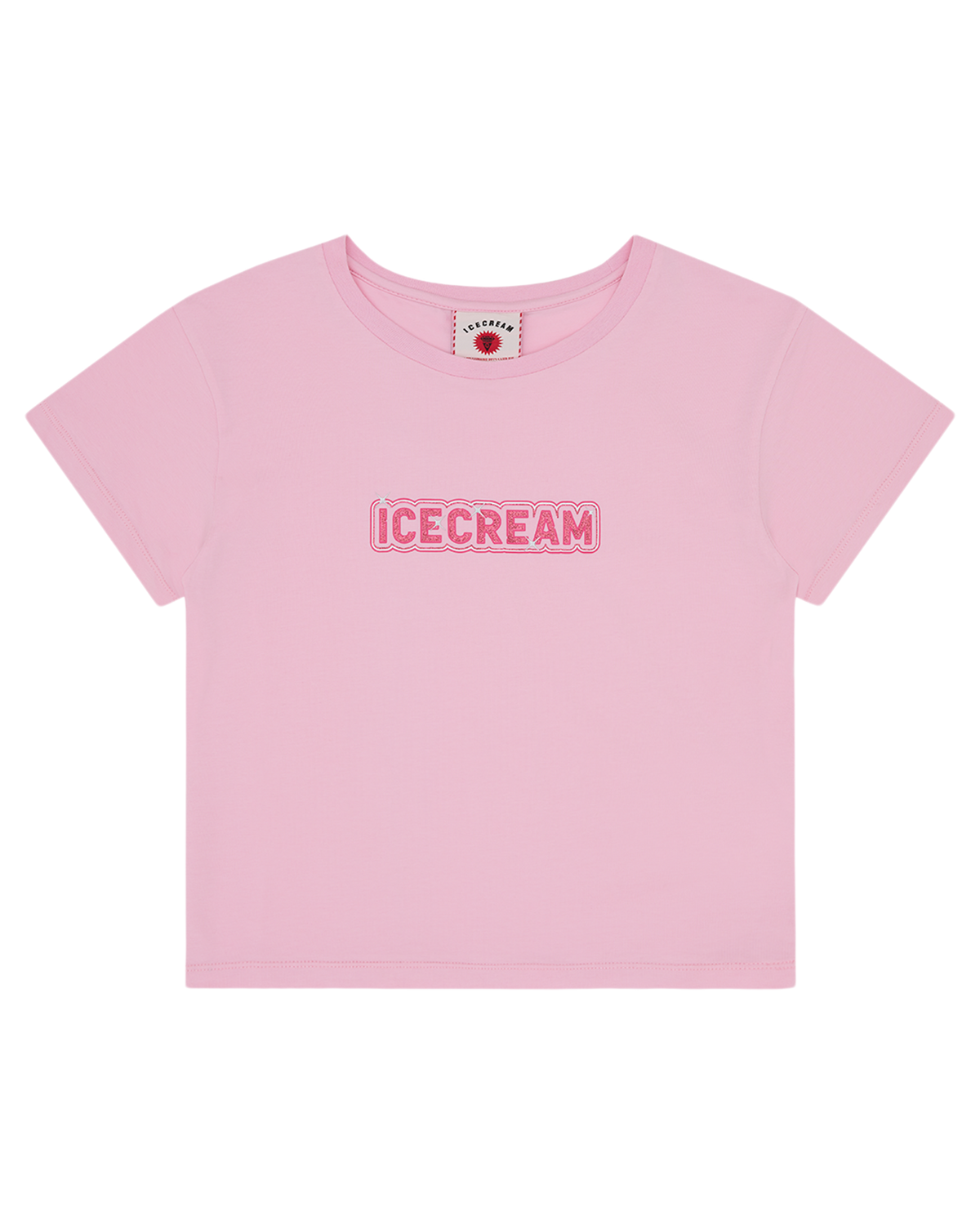 Womens Glitter Baby Tee