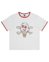 Womens Cones And Bones Ringer T-Shirt