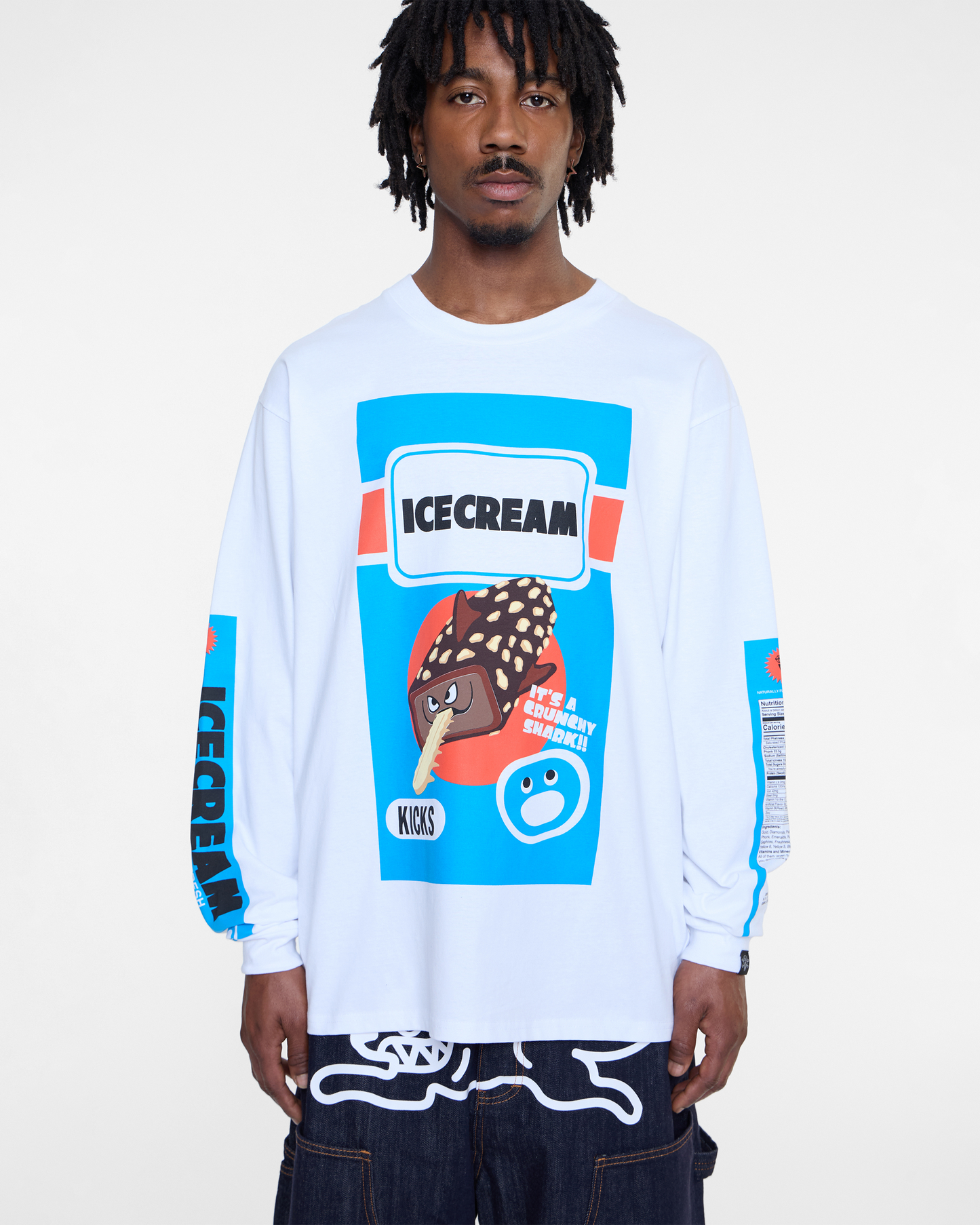 Crunchy Shark LS Tee
