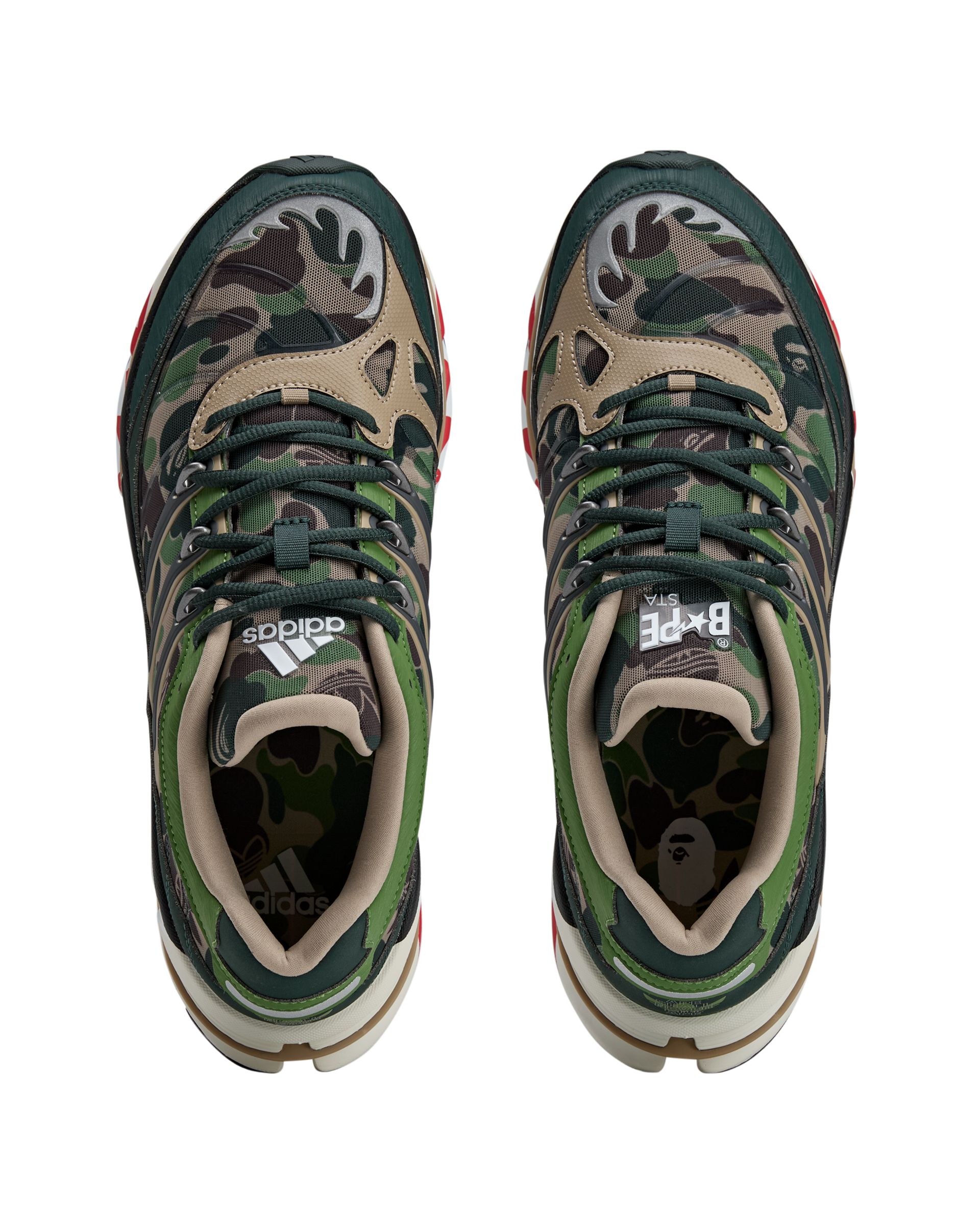 adidas gazelle silver green womens adidas Originals x BAPE Football Leggings Slim Men's Shorts main image 0