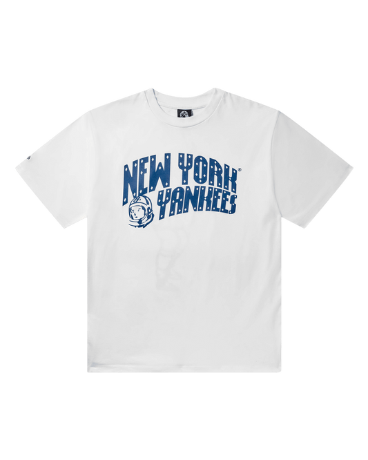 NY Yankees Classic Curve Tee - Billionaire Boys Club x New York Yankees