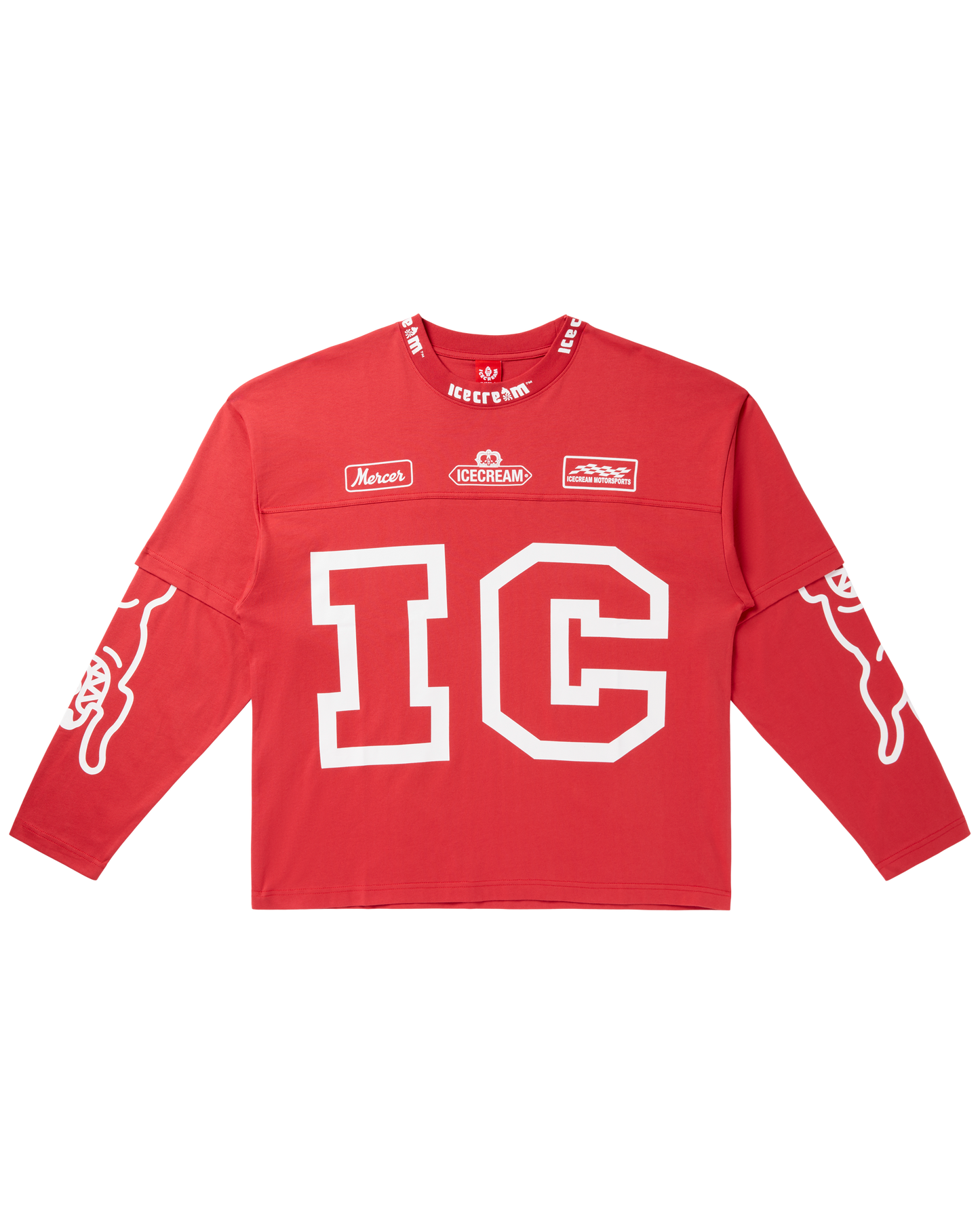 Strawberry LS Knit