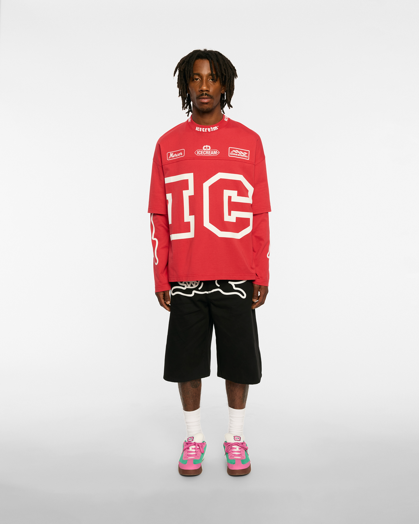 Strawberry LS Knit