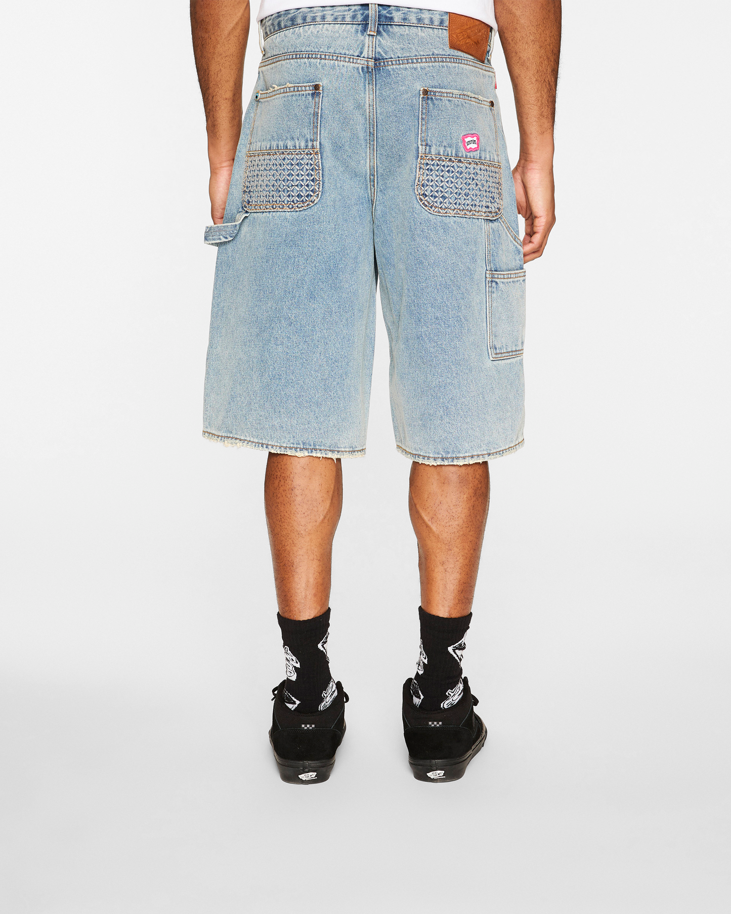 Double Scoop Jean Shorts