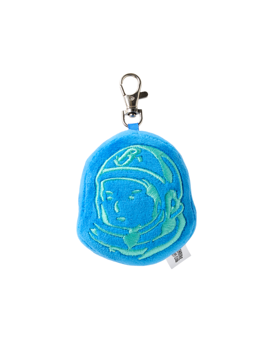 Helmet Head Plush Keychain