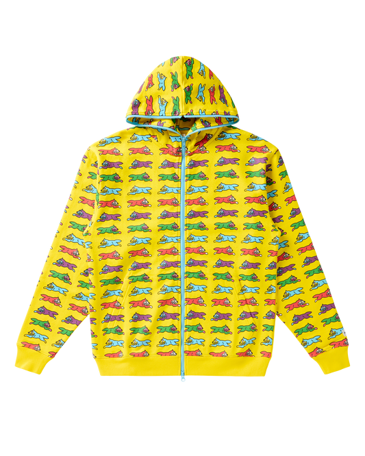 Running Dog Full Zip Hoodie