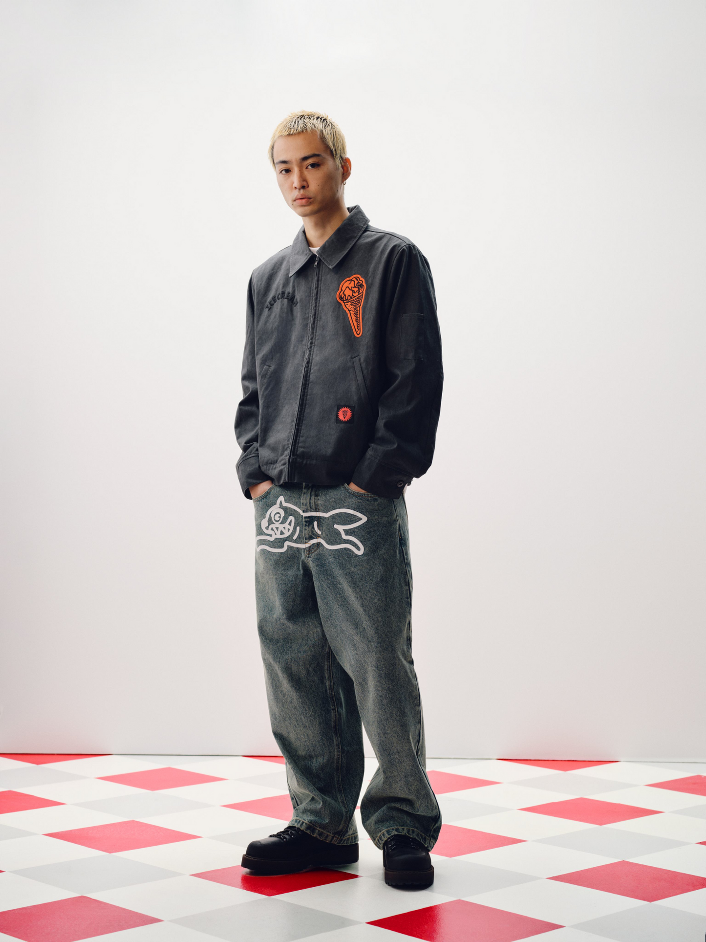 Cone Patch Work Jacket