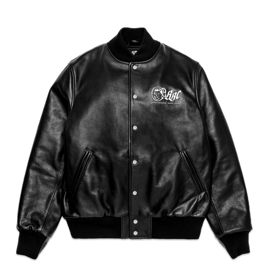 Golden Bear Leather Varsity Jacket