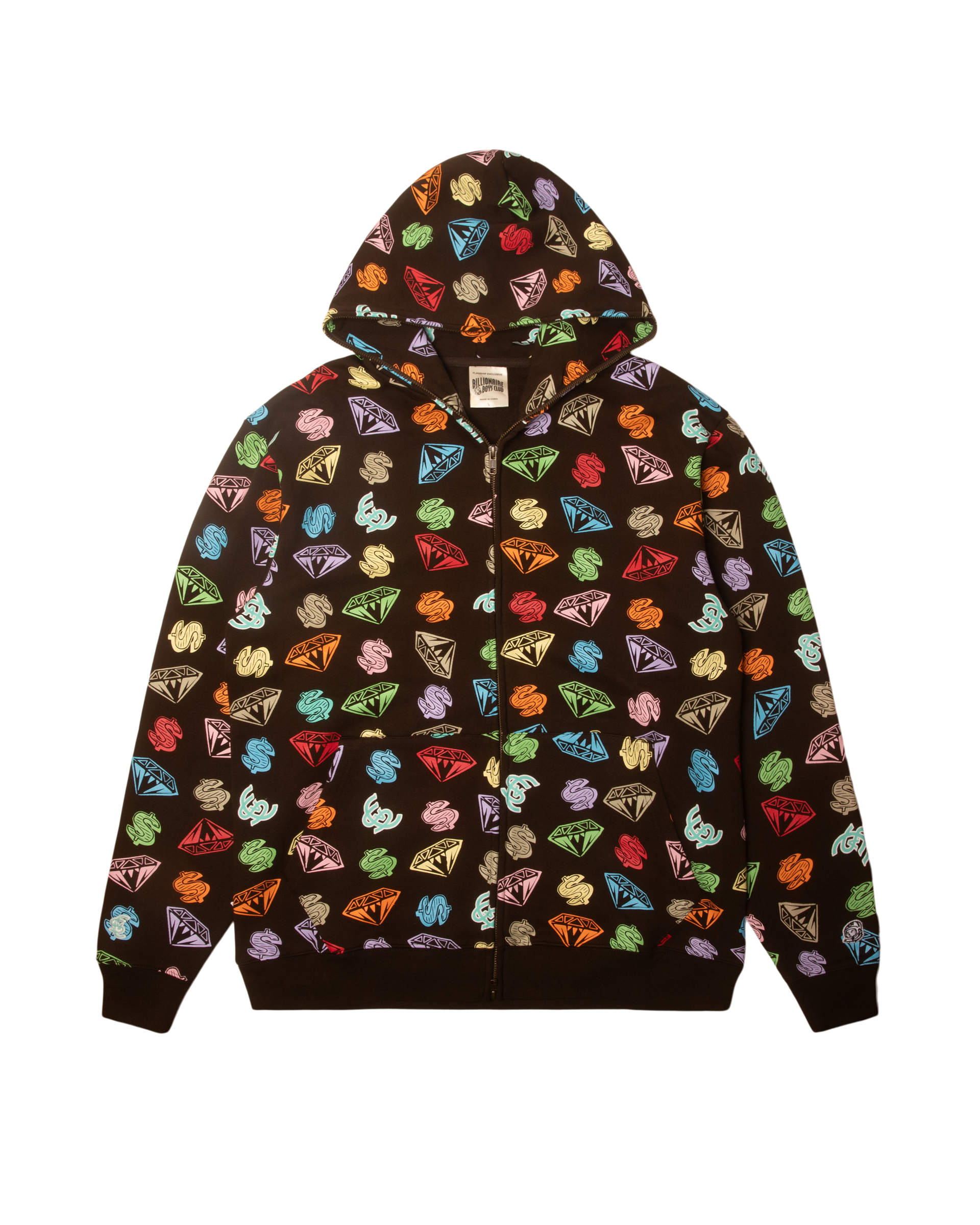 専用‼️billionaire boys club ダイヤモンド柄フルジップ Diamonds & Dollars Full Zip Hoodie – Billionaire Boys Club