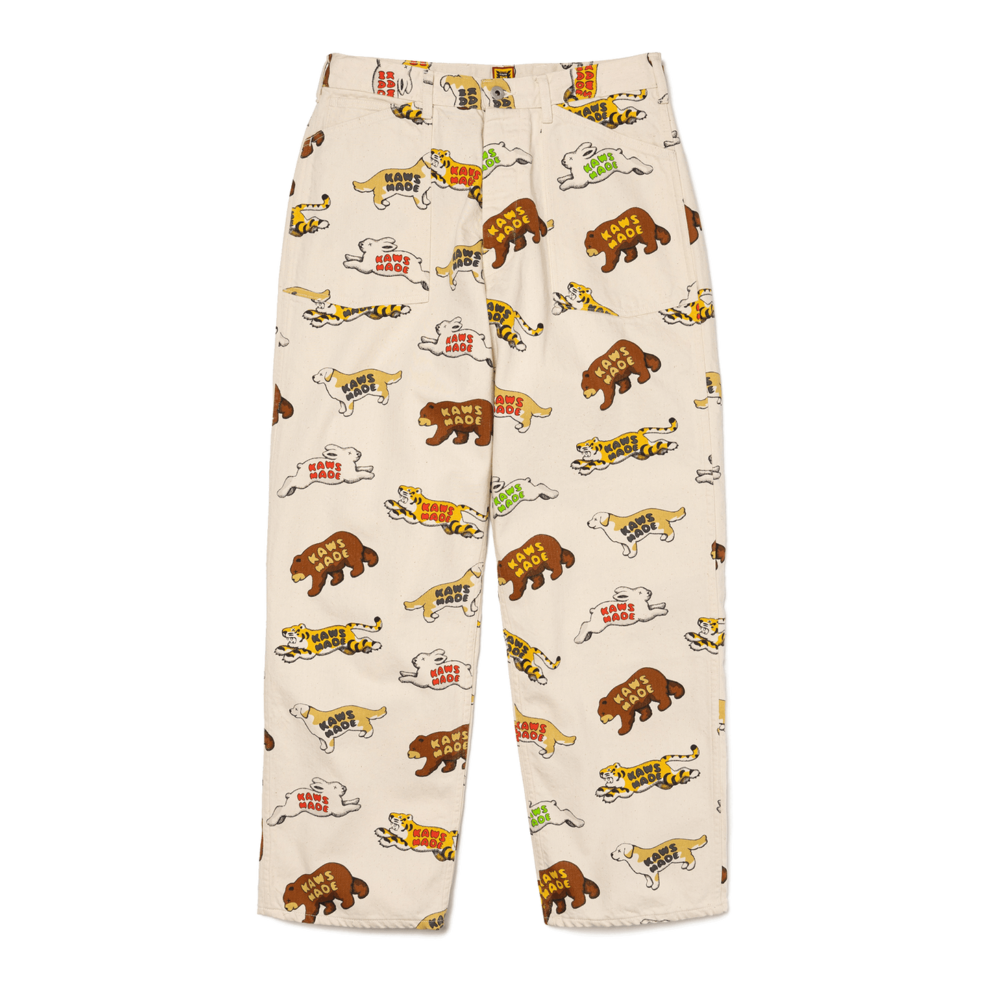 KAWS MADE ANIMAL PATTERNED PANTS - Human Made