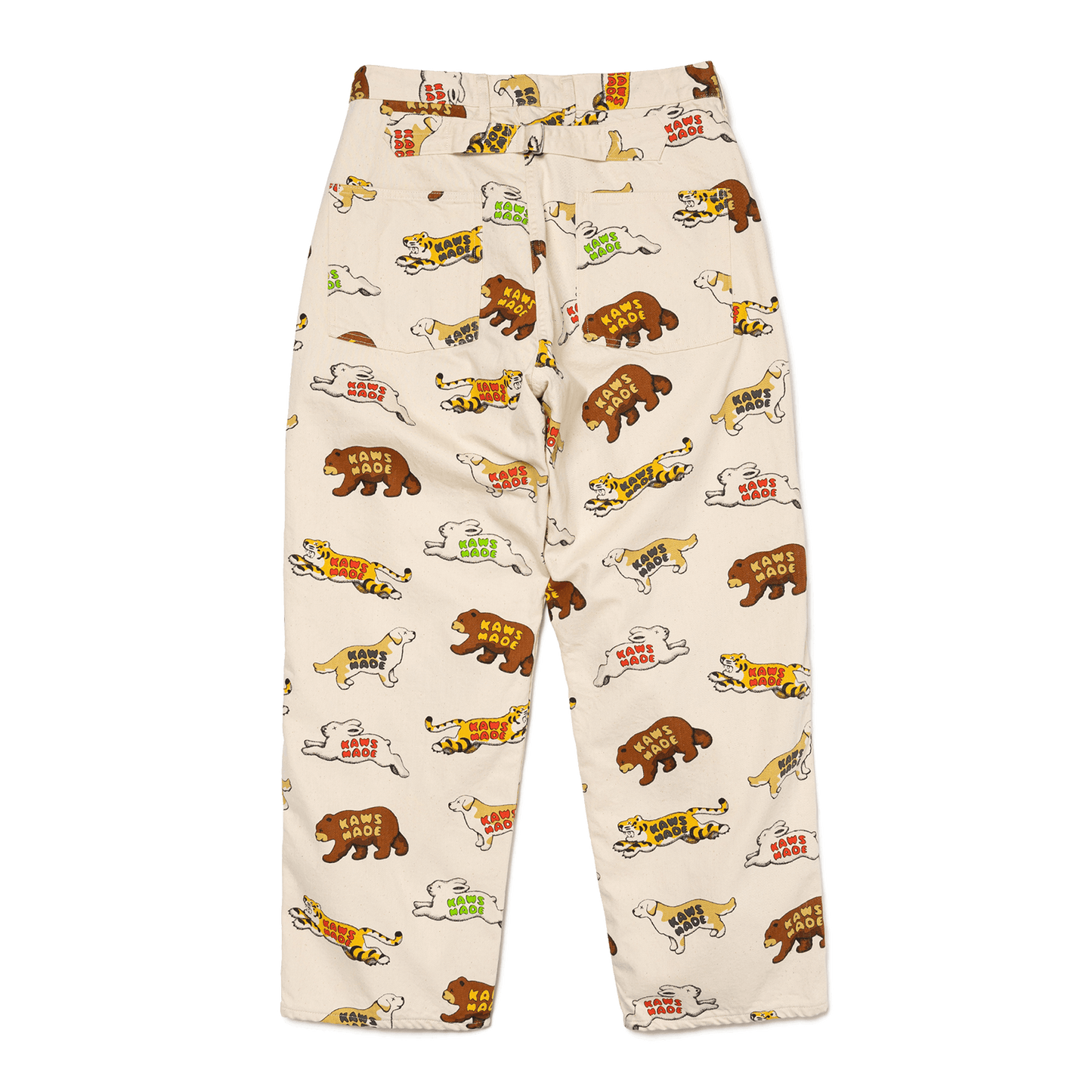 KAWS MADE ANIMAL PATTERNED PANTS - Human Made