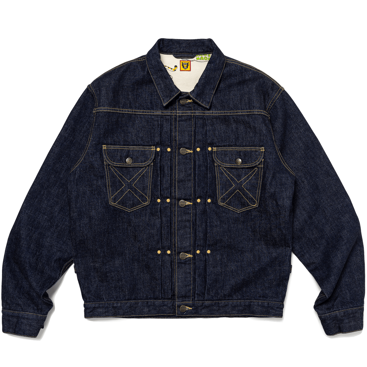 HUMAN MADE x KAWS Made Denim Jacket #1 M KAWS MADE DENIM WORK