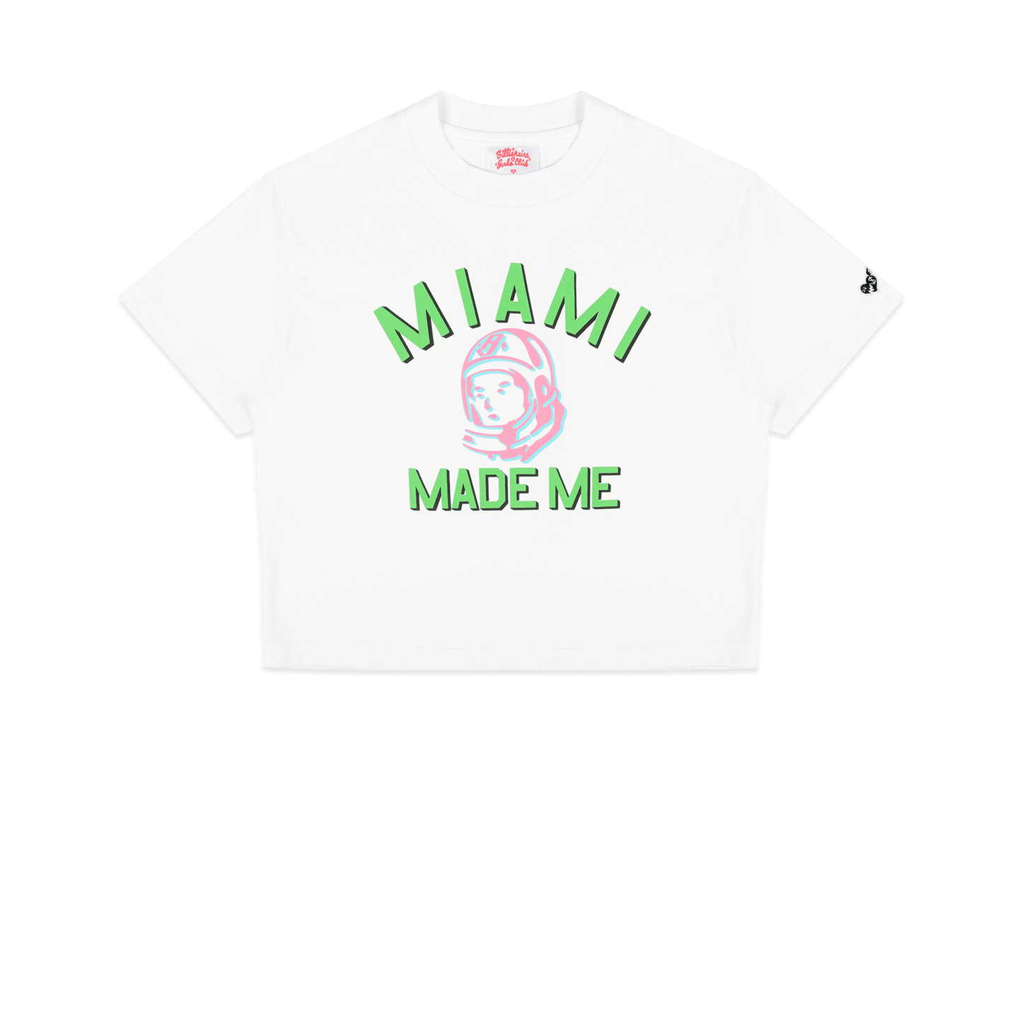 Miami Made Me Cropped Tee - Billionaire Girls Club Exclusives