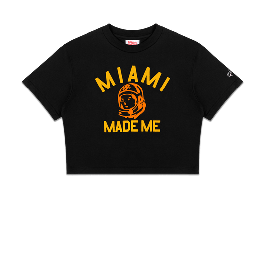 MIAMI MADE ME CROPPED TEE - Billionaire Girls Club Exclusives