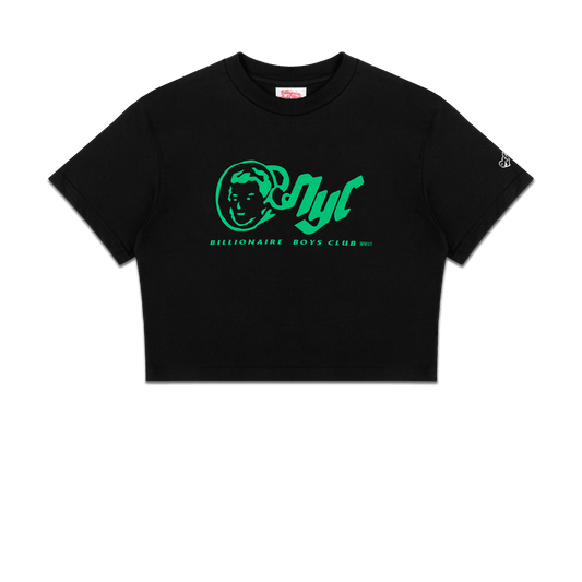 NYC OG Logo Cropped Tee - Billionaire Girls Club Exclusives