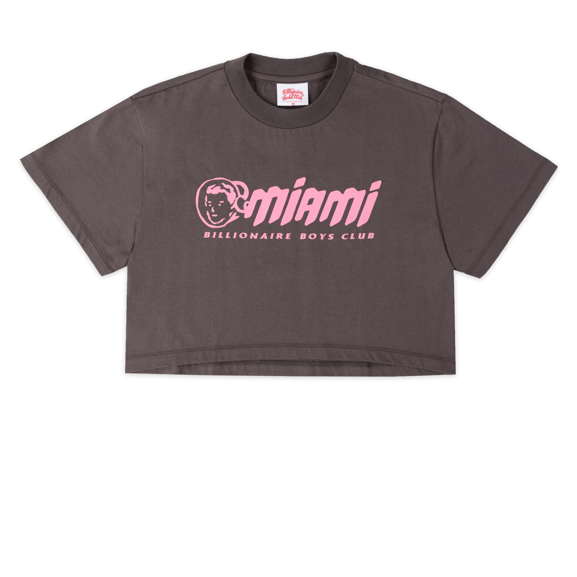 OG MIAMI CROPPED TEE - Billionaire Girls Club Exclusives
