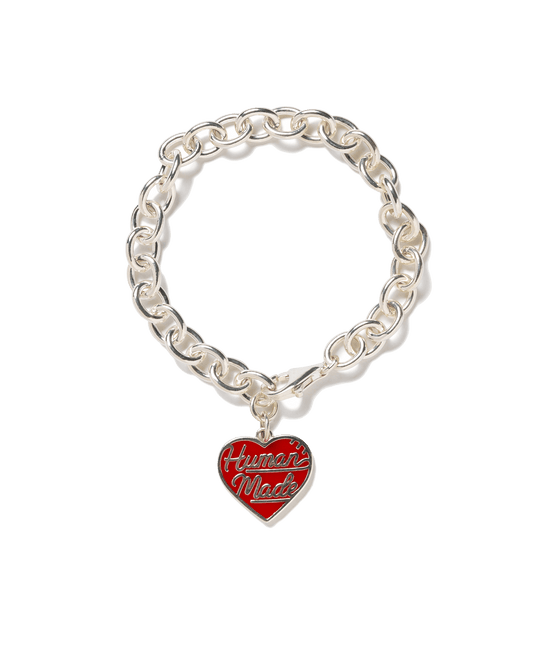Heart Silver Bracelet - Human Made