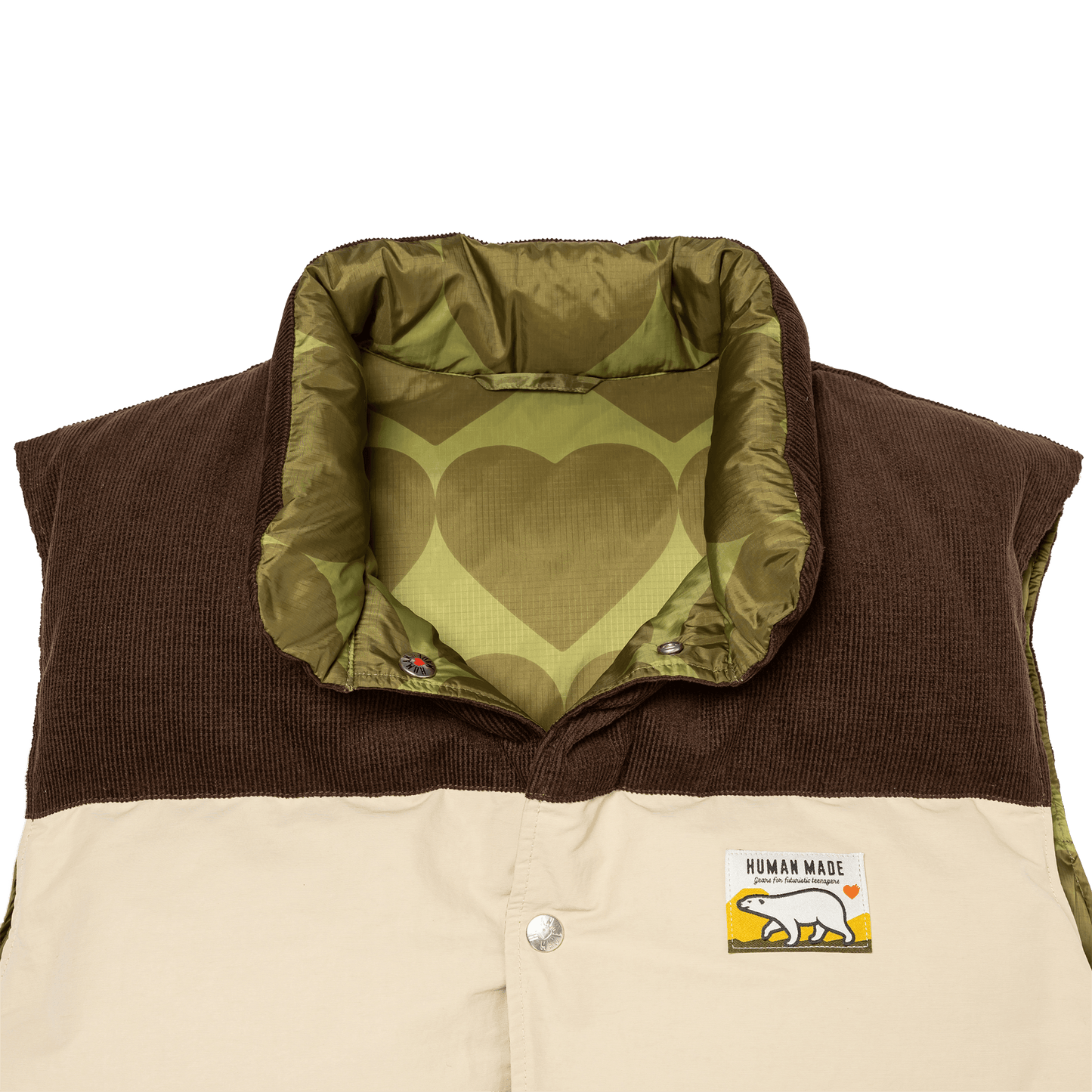 REVERSIBLE DOWN VEST - Human Made