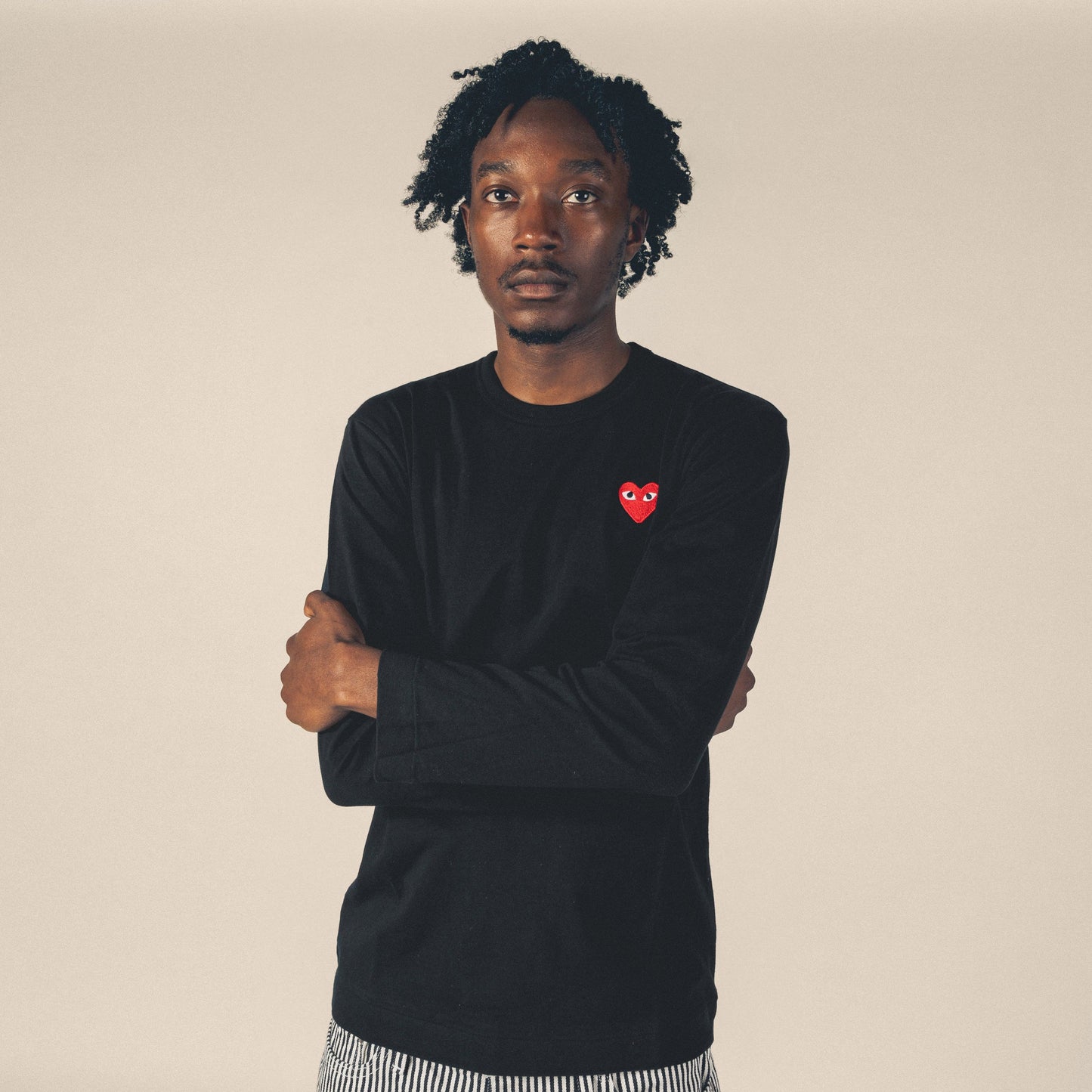 comme des garcons oversized shirt