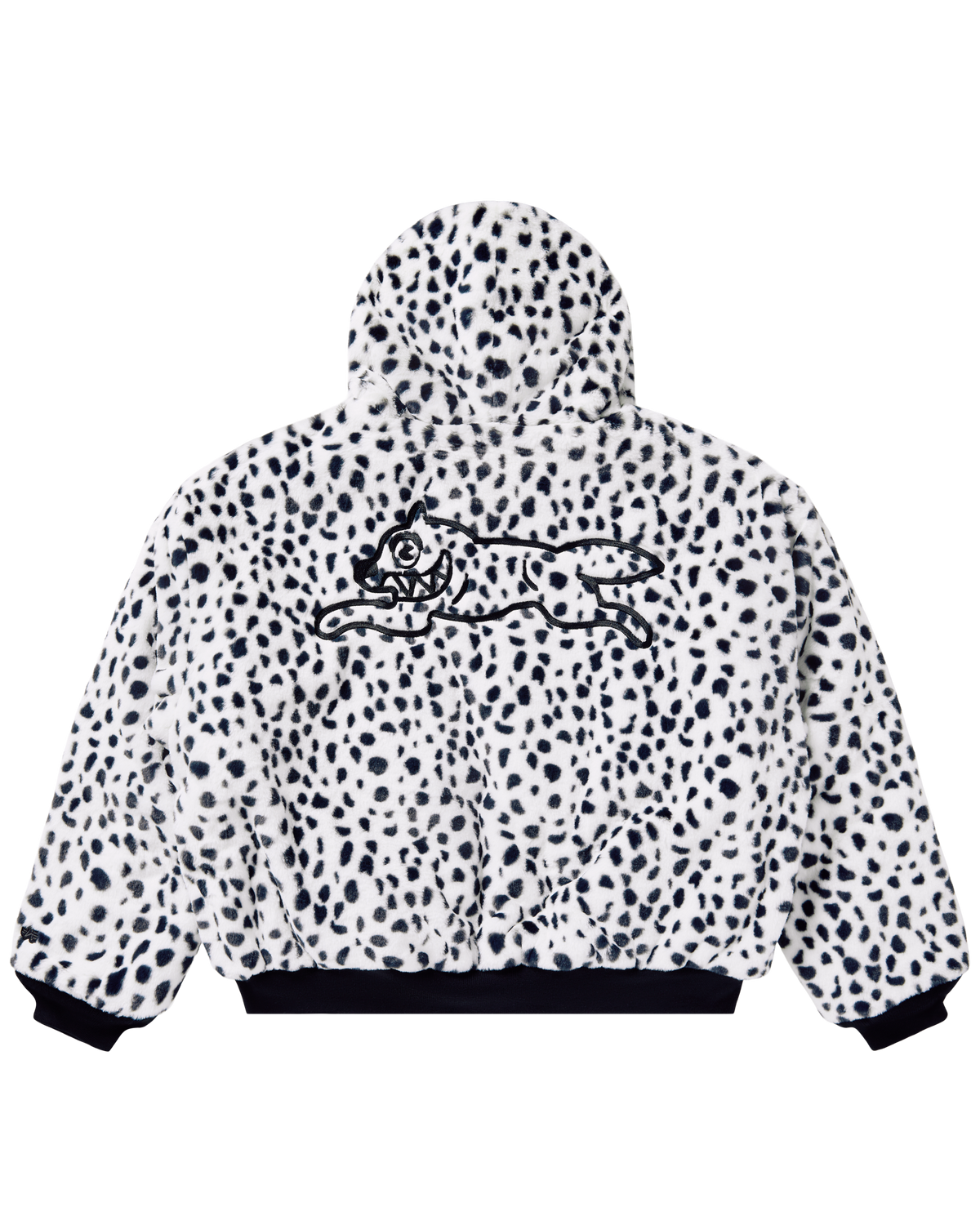 Faux Fur Full-Zip Hoodie