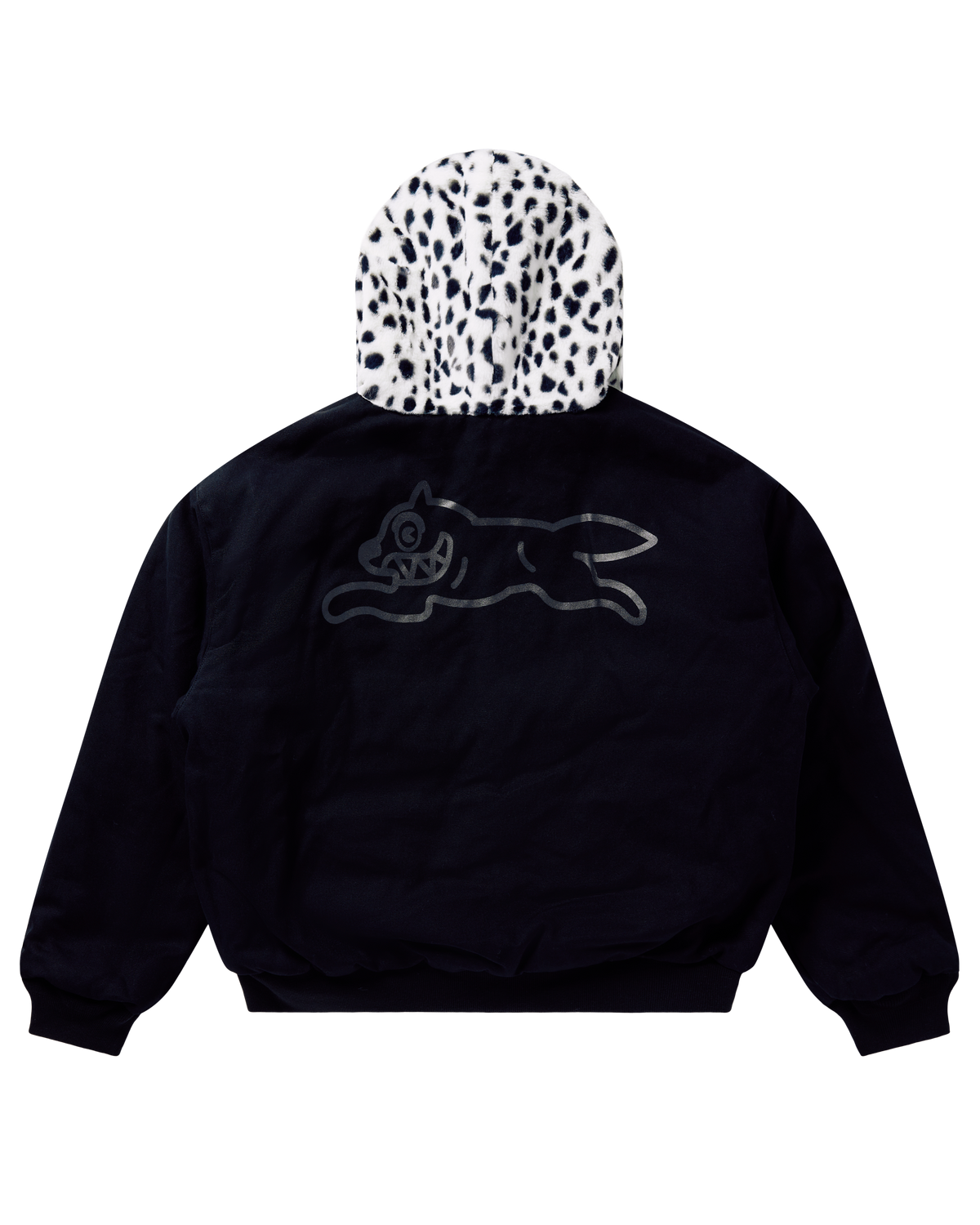 Faux Fur Full-Zip Hoodie