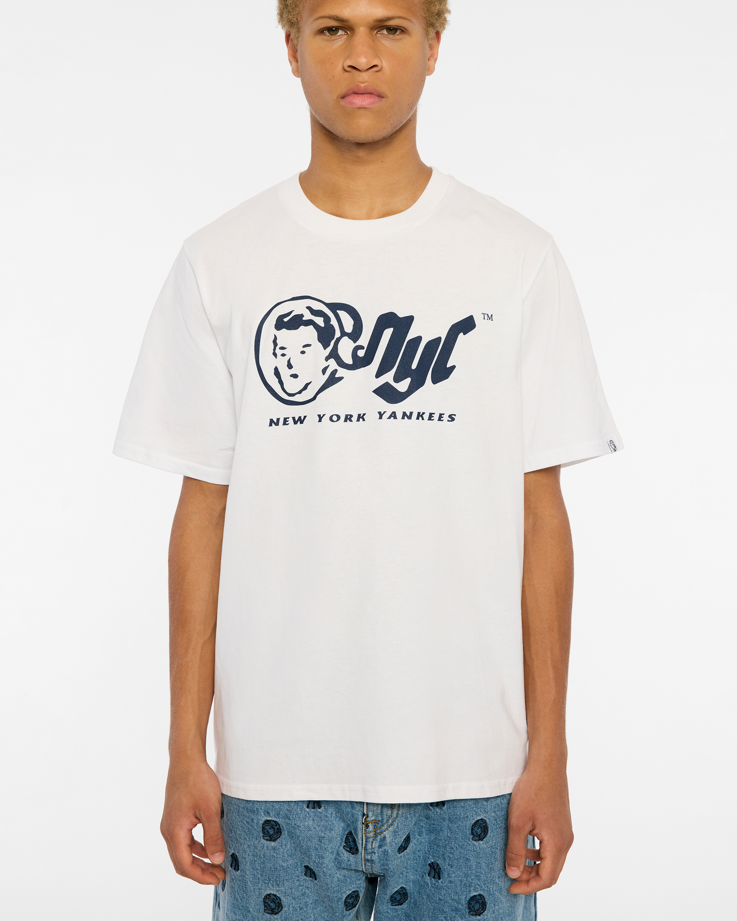 NY Yankees NYC Logo Tee