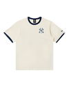 NY Yankees Heart + Mind Ringer Tee