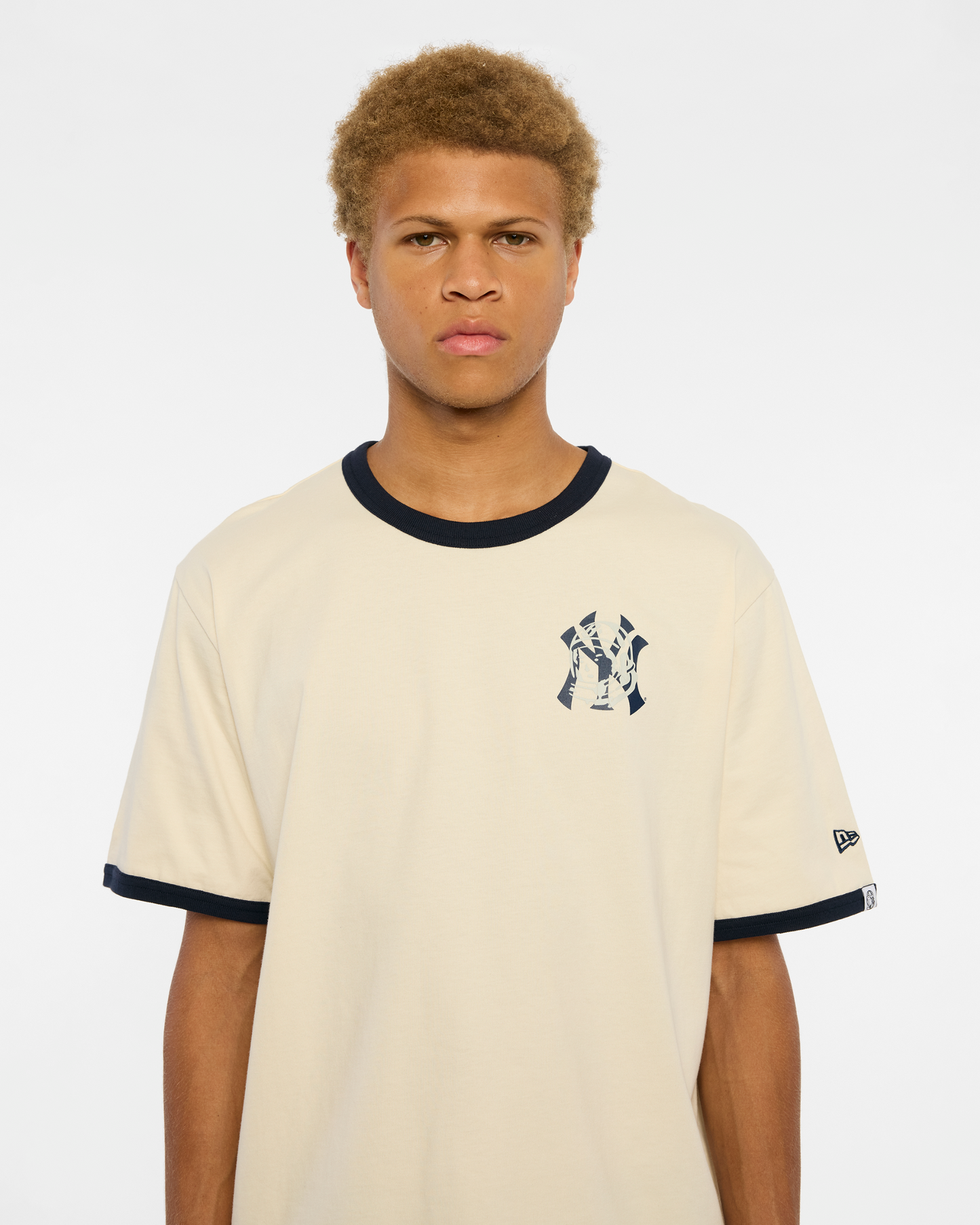 NY Yankees Heart + Mind Ringer Tee