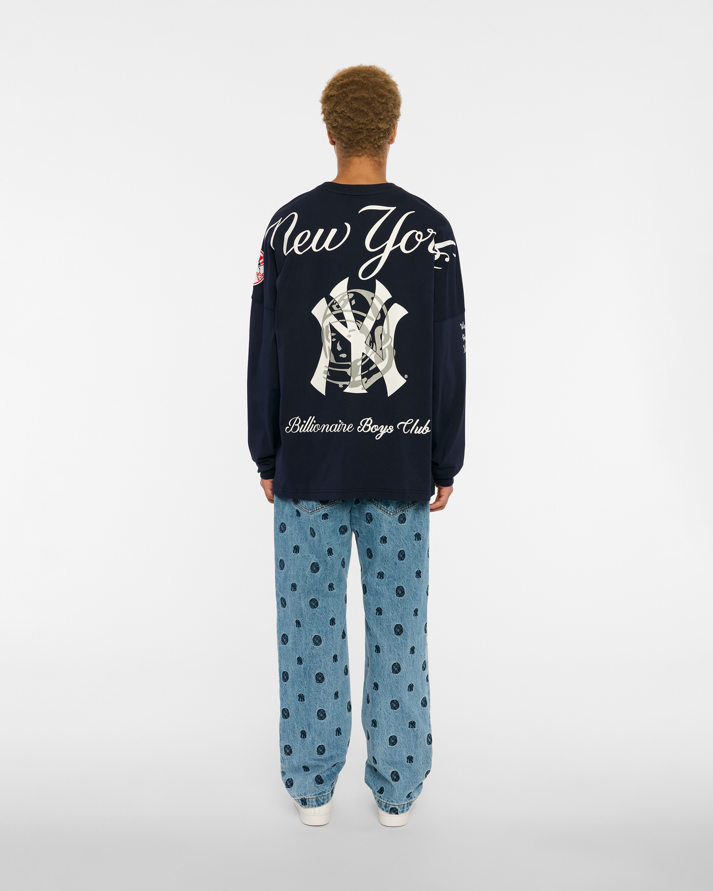 NY Yankees Spirit Longsleeve Tee