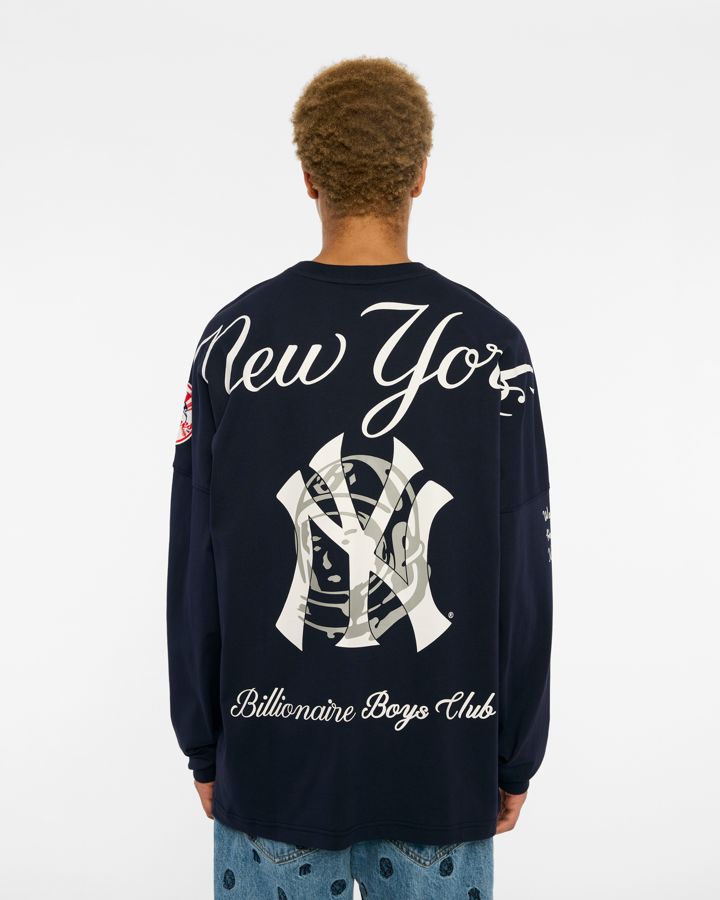 NY Yankees Spirit Longsleeve Tee
