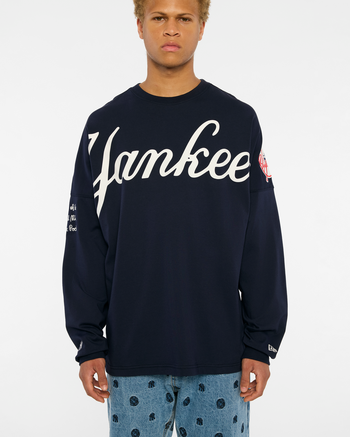 NY Yankees Spirit Longsleeve Tee
