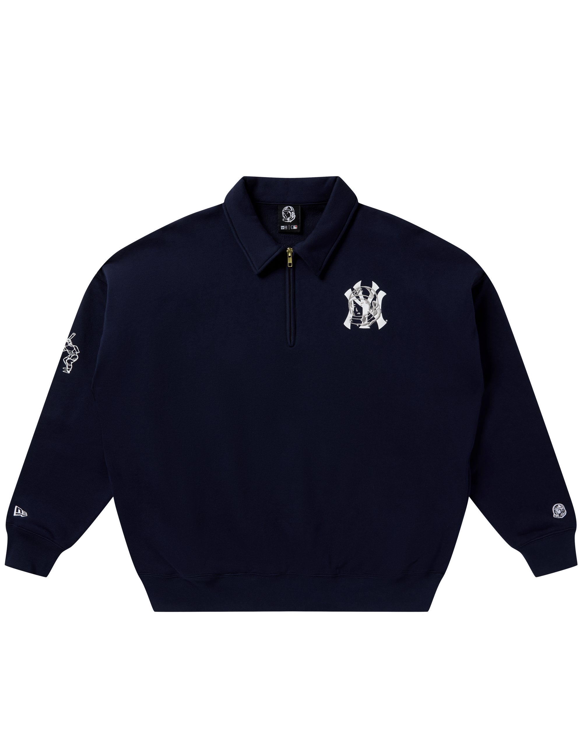 NY Yankees Quarter Zip Pullover – Billionaire Boys Club