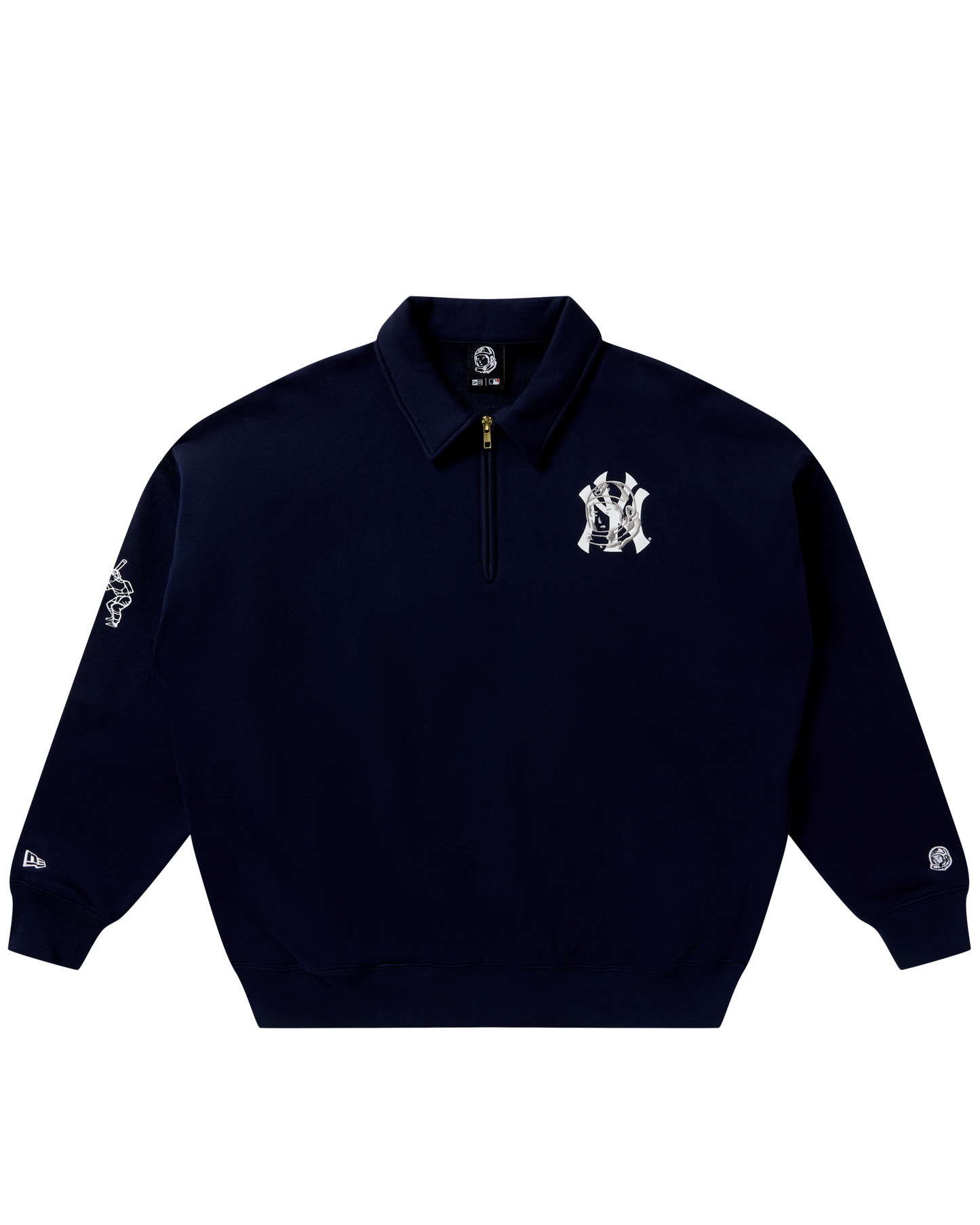 NY Yankees Quarter Zip Pullover