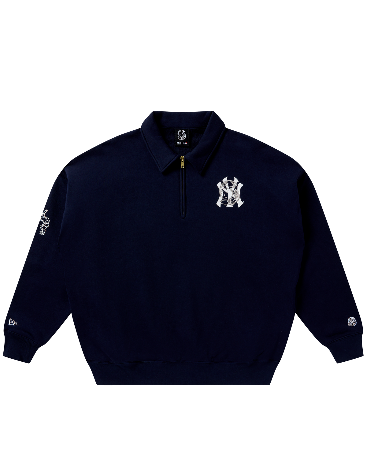 NY Yankees Quarter Zip Pullover – Billionaire Boys Club